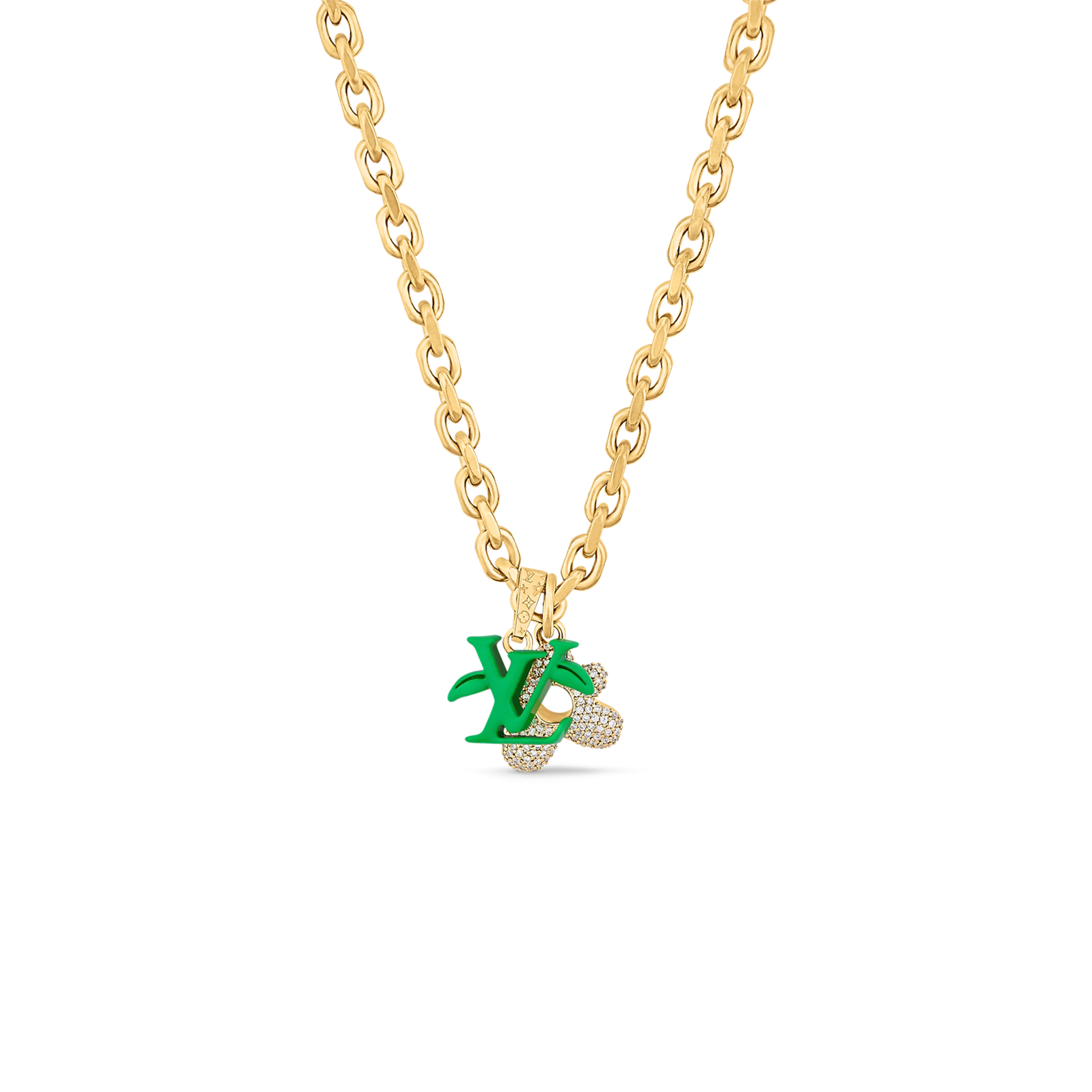 LOUIS VUITTON LV BLOOMING PENDANT M01867